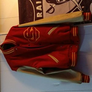 USC vintage letterman jacket Large